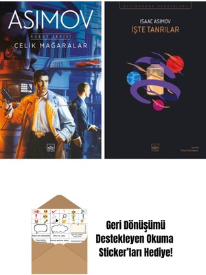 Çelik Mağaralar – Robot Serisi 1. Kitap + Işte Tanrılar