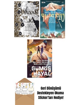 Uyuyan ve Iğ + Yıldız Tozu (Resimli Edisyon) + Gümüş Hayal – Ara Dünya 2 (Ciltli)