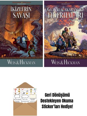 Ikizlerin Savaşı – Efsaneler Serisi 2. Kitap + Güz Alacakaranlığı Ejderhaları – Ejderha Mızrağı Destanı 1. Kitap