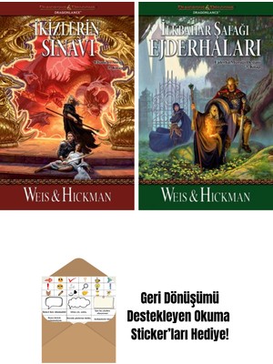 Ikizlerin Sınavı – Efsaneler Serisi 3. Kitap + Ilkbahar Şafağı Ejderhaları – Ejderha Mızrağı Destanı 3. Kitap