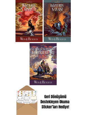 Ikizlerin Sınavı – Efsaneler Serisi 3. Kitap + Ikizlerin Savaşı – Efsaneler Serisi 2. Kitap + Güz Alacakaranlığı Ejderhaları – Ejderha Mızrağı Destanı 1. Kitap
