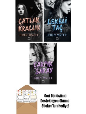 Çatlak Krallık – Royal Serisi 6. Kitap + Royal Serisi Kutulu Set (3 Kitap) + Paramparça Prens – Royal Serisi 2. Kitap