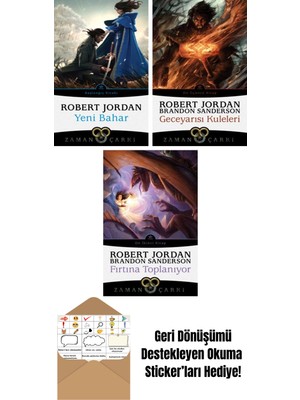 Yeni Bahar – Zaman Çarkı Başlangıç Kitabı + Geceyarısı Kuleleri – Zaman Çarkı 13 + Fırtına Toplanıyor – Zaman Çarkı 12