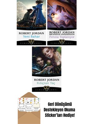 Yeni Bahar – Zaman Çarkı Başlangıç Kitabı + Fırtına Toplanıyor – Zaman Çarkı 12 + Kılıçtan Taç – Zaman Çarkı 7