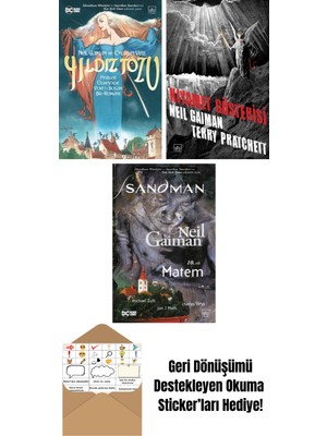 Yıldız Tozu (Resimli Edisyon) + Kıyamet Gösterisi + Sandman 10 – Matem