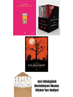Melankolinin Ilacı + Kara Dörtleme Kutu Set (4 Kitap) + Cadılar Bayramı Ağacı