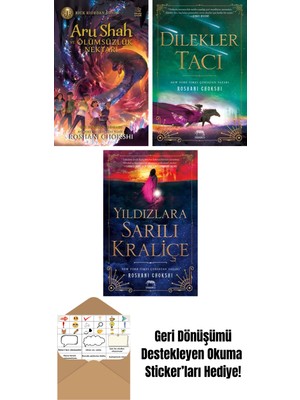 Aru Shah ve Ölümsüzlük Nektarı + Dilekler Tacı + Yıldızlara Sarılı Kraliçe