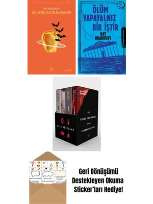 Güneşin Altın Elmaları + Ölüm Yapayalnız Bir Iştir + Kara Dörtleme Kutu Set (4 Kitap)