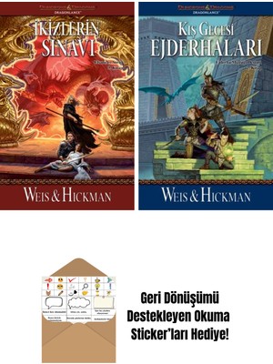 Ikizlerin Sınavı – Efsaneler Serisi 3. Kitap + Kış Gecesi Ejderhaları – Ejderha Mızrağı Destanı 2. Kitap