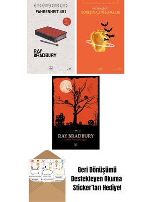 Fahrenheit 451 (70. Yıl Özel Baskısı) + Güneşin Altın Elmaları + Cadılar Bayramı Ağacı