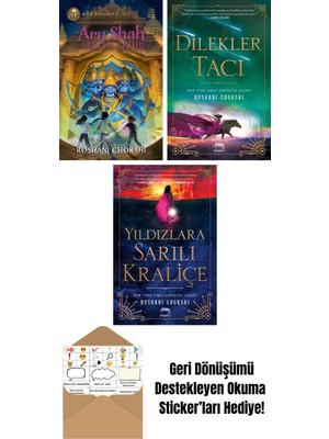Aru Shah ve Altın Şehir + Dilekler Tacı + Yıldızlara Sarılı Kraliçe