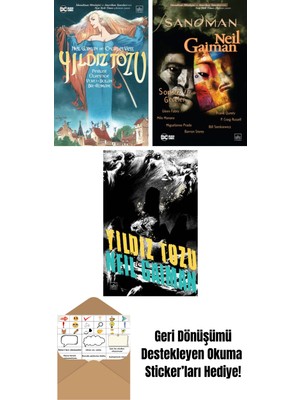 Yıldız Tozu (Resimli Edisyon) + Sandman 11 – Sonsuz Geceler + Yıldız Tozu