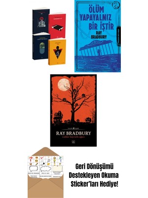 Kara Dörtleme Set + Ölüm Yapayalnız Bir Iştir + Cadılar Bayramı Ağacı