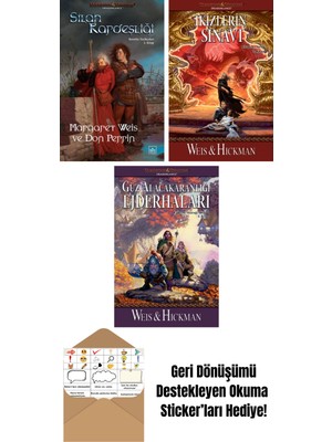 Silah Kardeşliği – Raistlin Tarihçeleri 2. Kitap + Ikizlerin Sınavı – Efsaneler Serisi 3. Kitap + Güz Alacakaranlığı Ejderhaları – Ejderha Mızrağı Destanı 1. Kitap