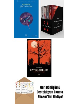 Şimdi ve Daima + Kara Dörtleme Kutu Set (4 Kitap) + Cadılar Bayramı Ağacı