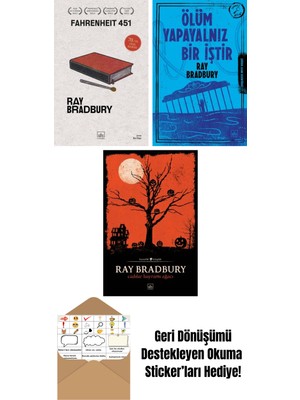 Fahrenheit 451 (70. Yıl Özel Baskısı) + Ölüm Yapayalnız Bir Iştir + Cadılar Bayramı Ağacı