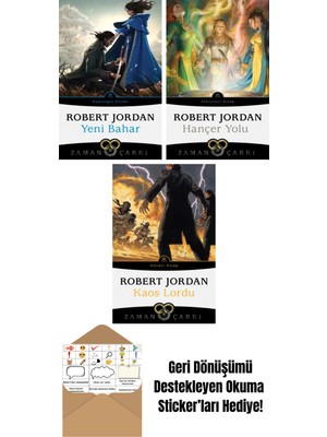 Yeni Bahar – Zaman Çarkı Başlangıç Kitabı + Hançer Yolu – Zaman Çarkı 8 + Kaos Lordu – Zaman Çarkı 6