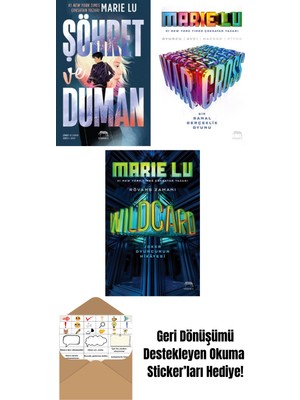 Şöhret ve Duman + Warcross: Bir Sanal Gerçeklik Oyunu + Wildcard: Joker Oyuncunun Hikâyesi (Ciltli)
