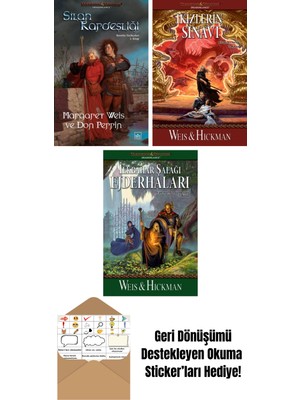 Silah Kardeşliği – Raistlin Tarihçeleri 2. Kitap + Ikizlerin Sınavı – Efsaneler Serisi 3. Kitap + Ilkbahar Şafağı Ejderhaları – Ejderha Mızrağı Destanı 3. Kitap