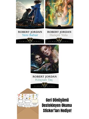 Yeni Bahar – Zaman Çarkı Başlangıç Kitabı + Hançer Yolu – Zaman Çarkı 8 + Kılıçtan Taç – Zaman Çarkı 7