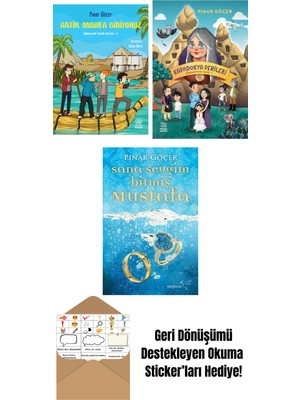Antik Mısır’a Gidiyoruz – Eğlenceli Tarih Serisi 2 + Kapadokya Perileri – Efsanevi Yerler Serisi 1 + Sana Sevgim Bitmiş Mustafa