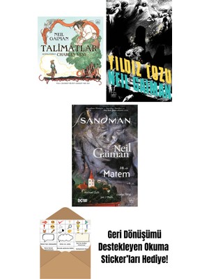 Talimatlar (Ciltli) + Yıldız Tozu + Sandman 10 – Matem