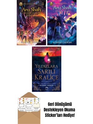 Aru Shah ve Ölümsüzlük Nektarı + Aru Shah ve Dilek Ağacı + Yıldızlara Sarılı Kraliçe