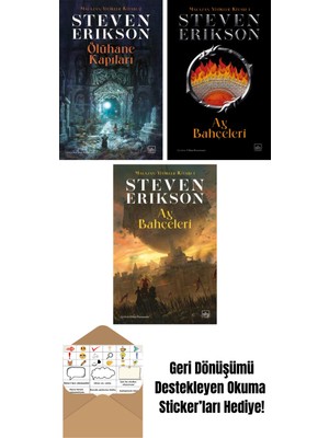 Ölühane Kapıları – Malazan Yitikler Kitabı 2 + Ay Bahçeleri – Malazan Yitikler Kitabı 1 (Ciltli) + Ay Bahçeleri – Malazan Yitikler Kitabı 1
