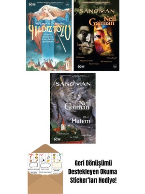 Yıldız Tozu (Resimli Edisyon) + Sandman 11 – Sonsuz Geceler + Sandman 10 – Matem
