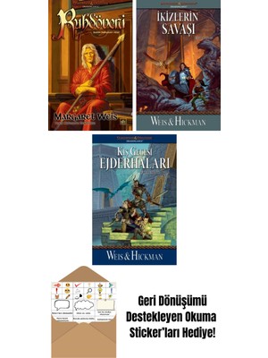 Ruhdöveni – Raistlin Tarihçeleri 1. Kitap + Ikizlerin Savaşı – Efsaneler Serisi 2. Kitap + Kış Gecesi Ejderhaları – Ejderha Mızrağı Destanı 2. Kitap