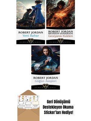 Yeni Bahar – Zaman Çarkı Başlangıç Kitabı + Geceyarısı Kuleleri – Zaman Çarkı 13 + Göğün Ateşleri – Zaman Çarkı 5