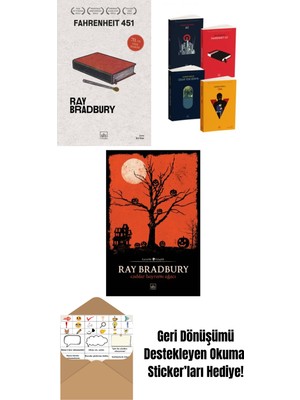 Fahrenheit 451 (70. Yıl Özel Baskısı) + Kara Dörtleme Set + Cadılar Bayramı Ağacı