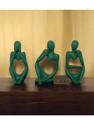 Yeşil Üçlü Düşünen Adam Seti, Eğlenceli ve Ilgi Çekici Tasarım