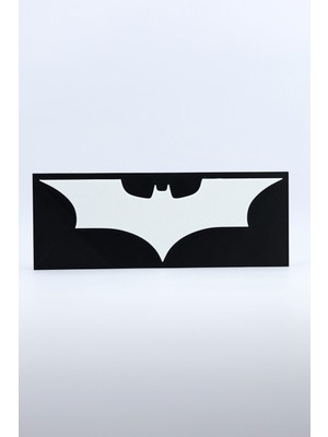 3D Siyah Tabela, 20CM x 7.5cm x 1.5cm, Dekoratif ve Çekici Tasarım