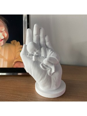 Sevgiyle Hazırlanmış Bebek Biblosu, Doğum Hediyesi, Anne Eli Dokunuşu
