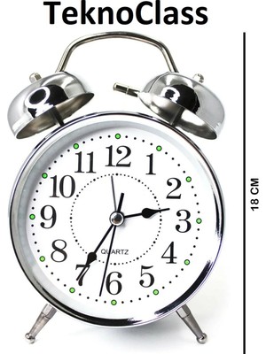 About The Perfect Büyük Boy Nostaljik Işıklı Çalar Masa Saati, Şık ve Kullanışlı Tasarım