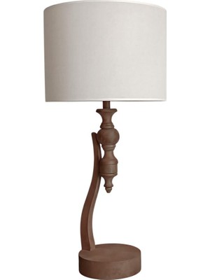 Şık Kahverengi Abajur, Ev Dekorasyonu Için Zarif Aydınlatma