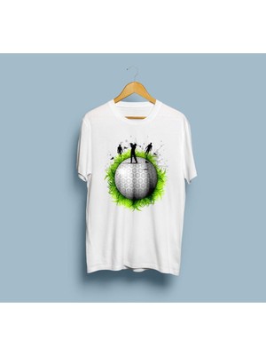 Oversize Golf 2 Tasarım Unisex T-Shirt