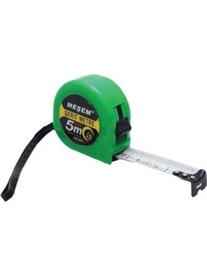 Çelik Şerit Metre ve Yay, 5X25MM, Dayanıklı ve Hassas Ölçüm Aracı