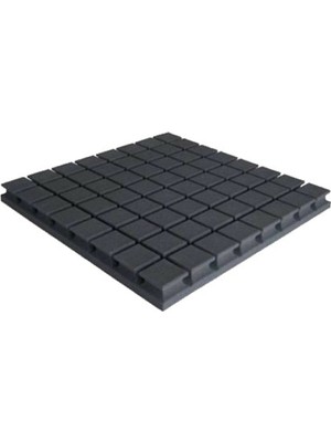 50X50 Antrasit Akustik Panel, Şık ve Ses Yalıtımlı Dekoratif Panel