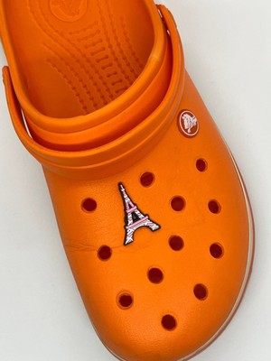 Sağlıkçı Shopping Eyfel Kulesi Temalı Temalı Jibbitz Crocs Terlik Süsü