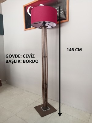 Ahşap Köşe Lambası, Şık ve Doğal Aydınlatma Için Ideal Seçenek