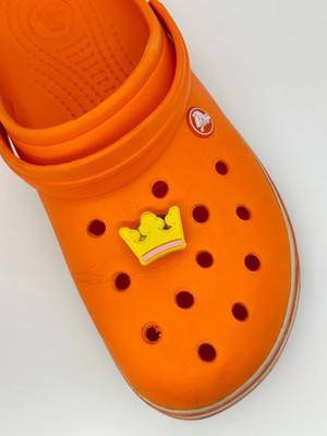 Sağlıkçı Shopping Kral Tacı Taç Temalı Işıklı Jibbitz Terlik Süsü