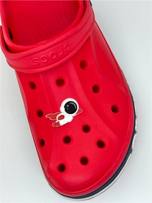 Sağlıkçı Shopping Astronot 4 Temalı Temalı Jibbitz Crocs Terlik Süsü