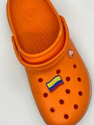 Sağlıkçı Shopping Kolombiya Bayrak Temalı Crocs Süsü