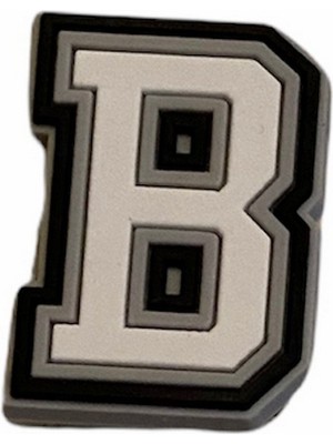 Sağlıkçı Shopping B Harfi - Crocs Süsü