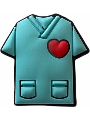 Sağlıkçı Shopping Sağlıkçı Önlüğü Temalı - Crocs Süsü