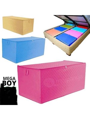 About The Perfect 5 Adet Renkli Yorgan Hurcu, 100X52X52 Cm, Büyük Boy, Baza Altı, Yatak Düzeni