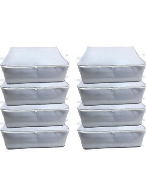 About The Perfect 8 Adet Gri Bazaaltı ve Çekyat Tipi Hurç, 62X44X22 Cm, Xlarge