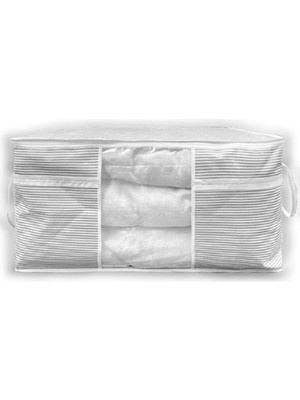 About The Perfect Pencereli Yastık Yorgan Hurcu 75X40X40 Cm, Pamuklu, Şık ve Kullanışlı Tasarım